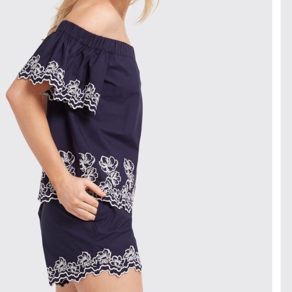 NWT Draper James Embroider Eyelet Shorts - Picture 7 of 8